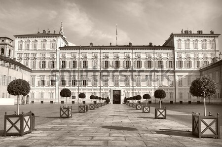 Palazzo Reale, Turin Stock photo © claudiodivizia