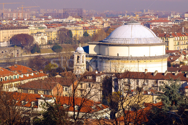 Stock photo: Gran Madre church, Turin