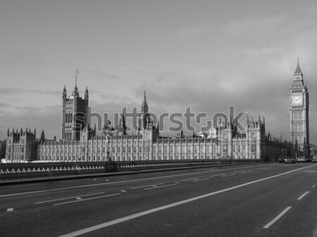 Westminster ponte panorama case parlamento Big Ben Foto d'archivio © claudiodivizia