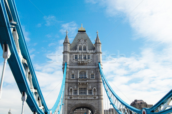 Foto stock: Tower · Bridge · Londres · rio · água · arquitetura