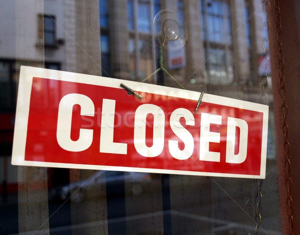 Closed sign Stock photo © claudiodivizia