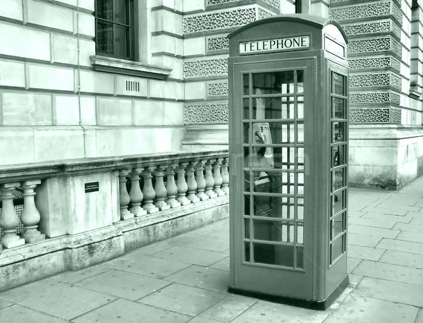 Londen telefoon vak traditioneel Rood hoog Stockfoto © claudiodivizia