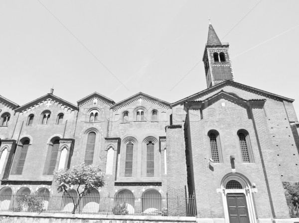 Sant Eustorgio church, Milan Stock photo © claudiodivizia