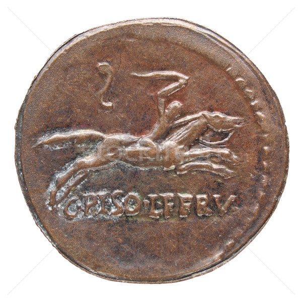 Stock photo: Roman coin