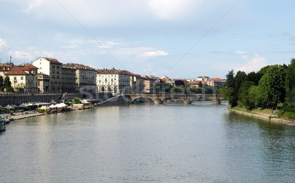 River Po, Turin Stock photo © claudiodivizia