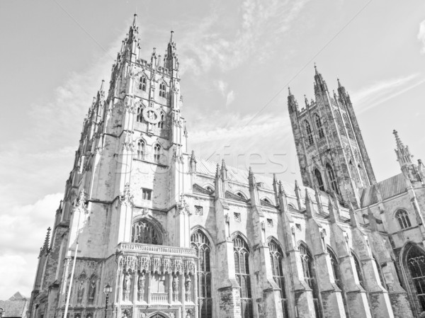 Kathedraal Engeland kerk vintage godsdienst oude Stockfoto © claudiodivizia