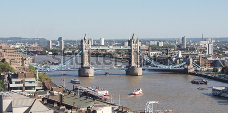 Tower Bridge Londra fiume thames acqua Europa Foto d'archivio © claudiodivizia