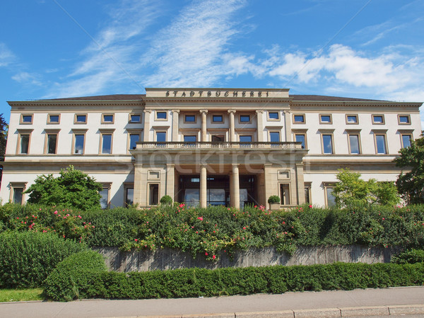 Stadtbuecherei (City library), Stuttgart Stock photo © claudiodivizia