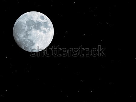 Moon Stock photo © claudiodivizia
