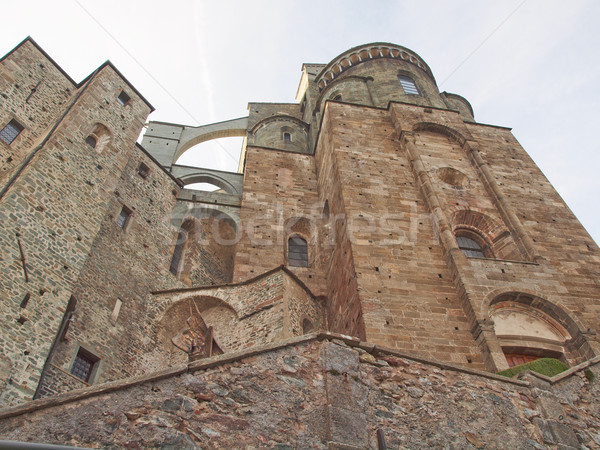 Sacra di San Michele abbey Stock photo © claudiodivizia