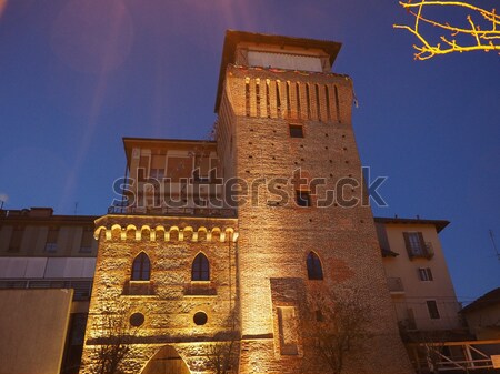 Tour médiévale château rouge anciens [[stock_photo]] © claudiodivizia