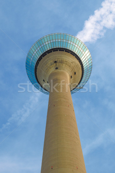 Duesseldorf Rheinturm, Germany Stock photo © claudiodivizia