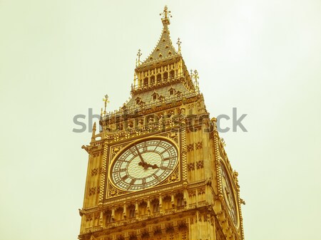 Big Ben case parlamento westminster palazzo Londra Foto d'archivio © claudiodivizia