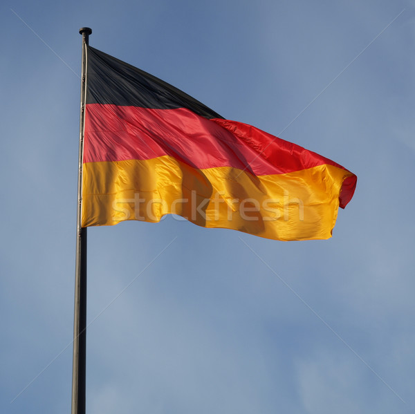 ストックフォト: フラグ · ドイツ · 赤 · 黒 · 国 · ベルリン