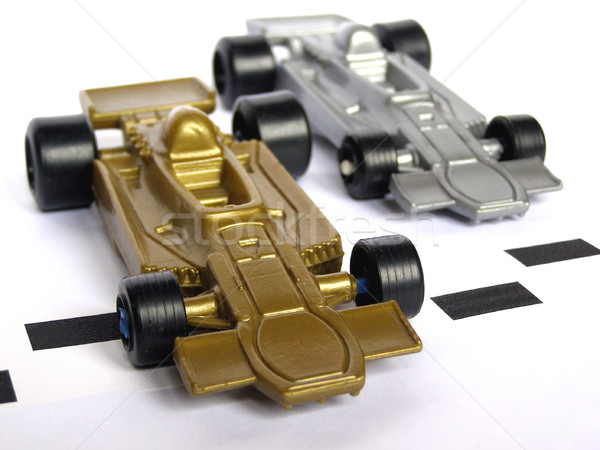 F1 Formuły wyścigi samochodu zabawki model Zdjęcia stock © claudiodivizia