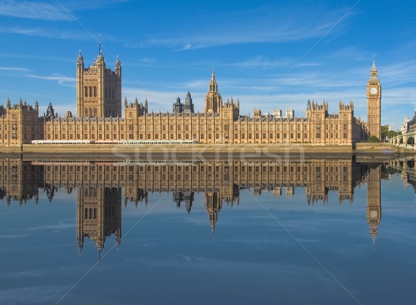 Casas parlamento Big Ben westminster palacio Londres Foto stock © claudiodivizia