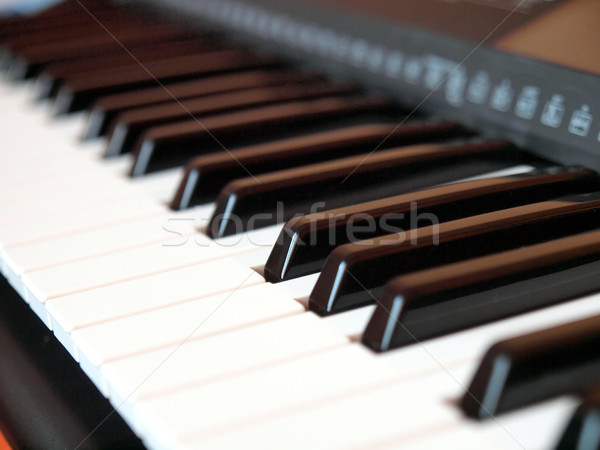 Stock photo: Music keyboard