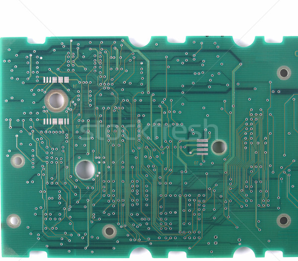 Stampata circuito dettaglio elettronica computer Foto d'archivio © claudiodivizia