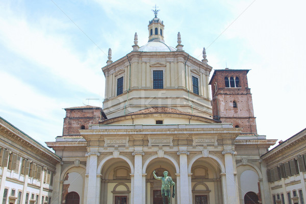 Stock photo: San Lorenzo church, Milan