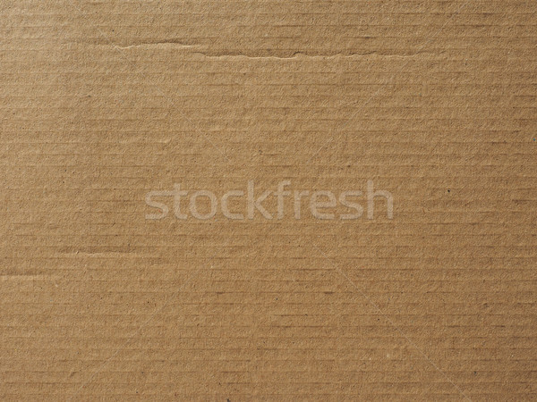 Stock photo: Corrugated cardboard