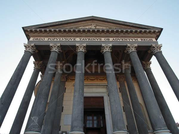 Gran Madre church, Turin Stock photo © claudiodivizia
