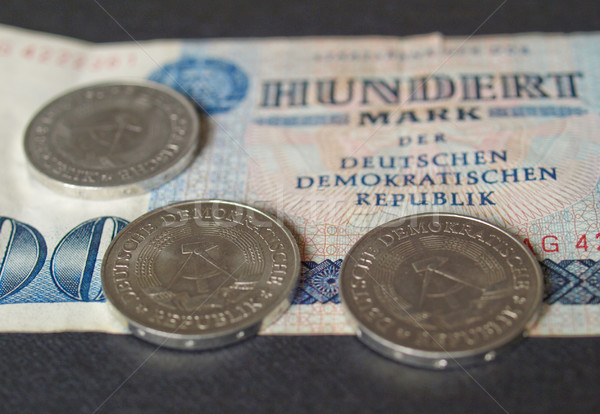 Stock photo: DDR banknote