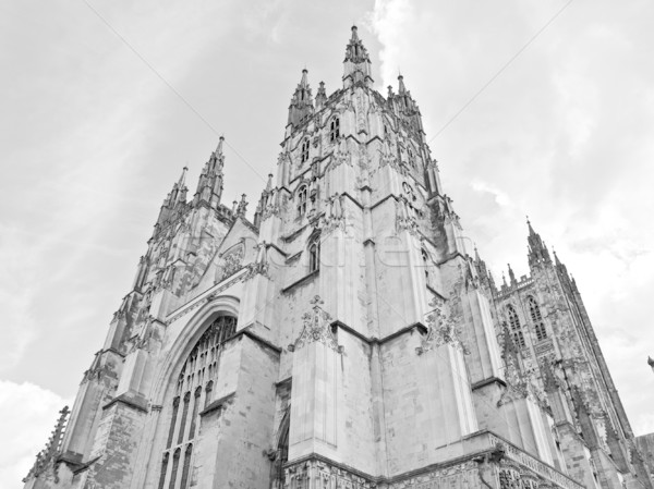 Catedral Inglaterra iglesia vintage religión antigua Foto stock © claudiodivizia