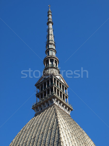 Mol torino torino Italia Blue Sky cer Imagine de stoc © claudiodivizia