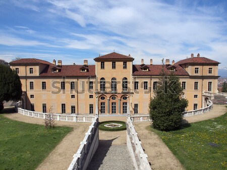 Villa Italien Jahrgang alten Stadt Stock foto © claudiodivizia