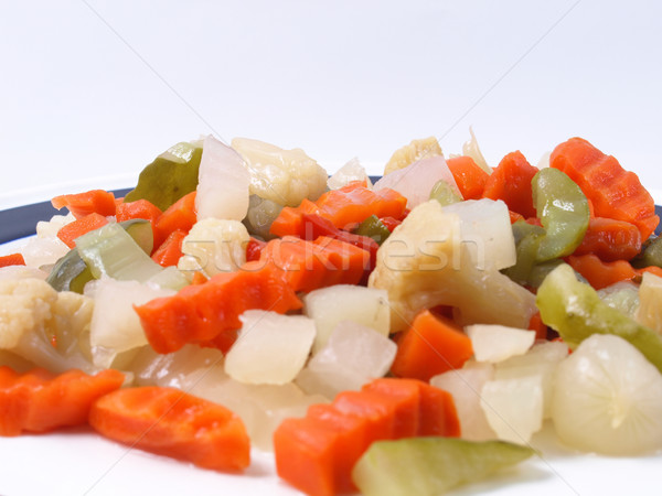Mista verdura usato russo insalata carote Foto d'archivio © claudiodivizia