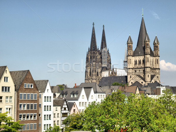 Görmek şehir Almanya yüksek dinamik Stok fotoğraf © claudiodivizia