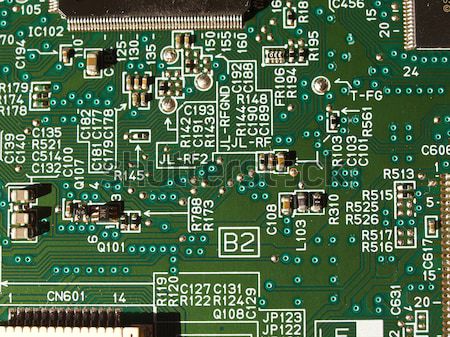 Imprimé circuit détail électronique ordinateur [[stock_photo]] © claudiodivizia