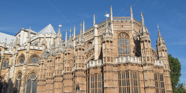 Westminster opactwo kościoła Londyn retro Anglii Zdjęcia stock © claudiodivizia