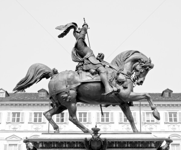 Piazza San Carlo, Turin Stock photo © claudiodivizia