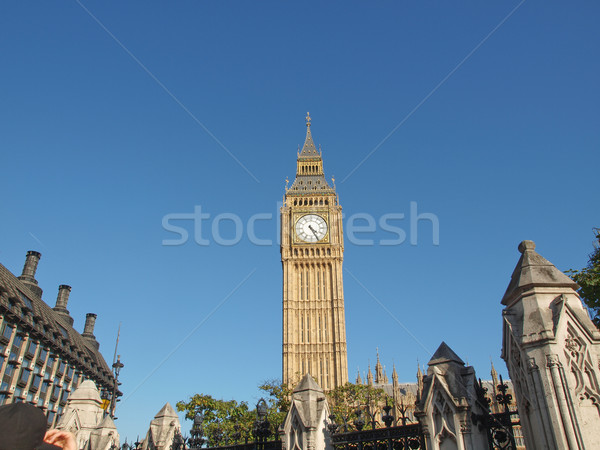 Big Ben maisons parlement westminster palais Londres [[stock_photo]] © claudiodivizia