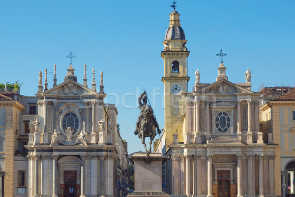 Santa Cristina and San Carlo church Stock photo © claudiodivizia