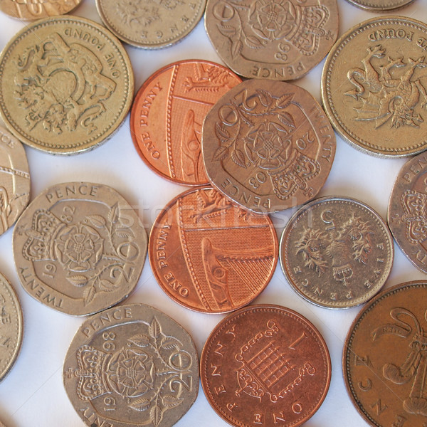 British pound coin Stock photo © claudiodivizia