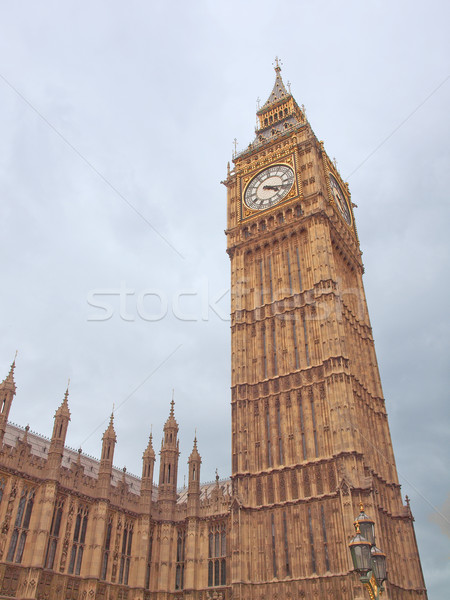 Big Ben maisons parlement westminster palais Londres [[stock_photo]] © claudiodivizia