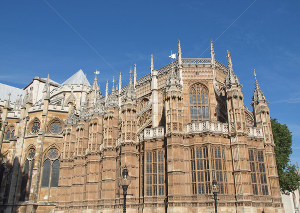 Westminster abadia igreja Londres retro inglaterra Foto stock © claudiodivizia