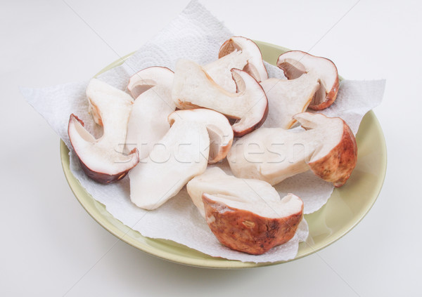 Porçini mantar bir mantar türü kuruş gurme mutfak Stok fotoğraf © claudiodivizia