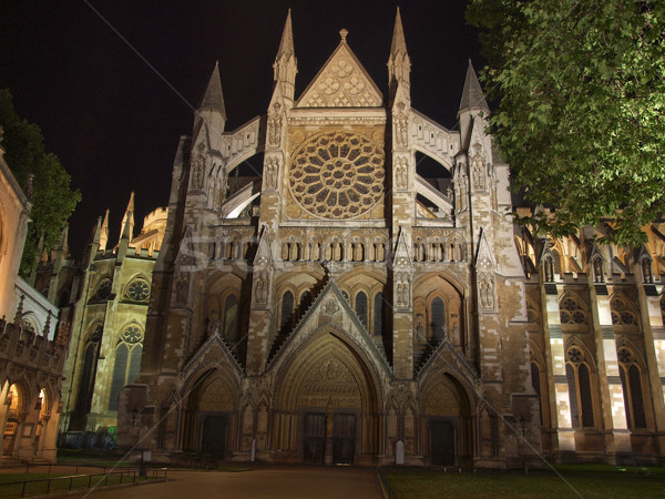 Westminster abbazia chiesa Londra notte view Foto d'archivio © claudiodivizia