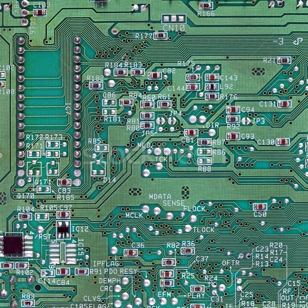 Imprimé circuit détail électronique ordinateur [[stock_photo]] © claudiodivizia