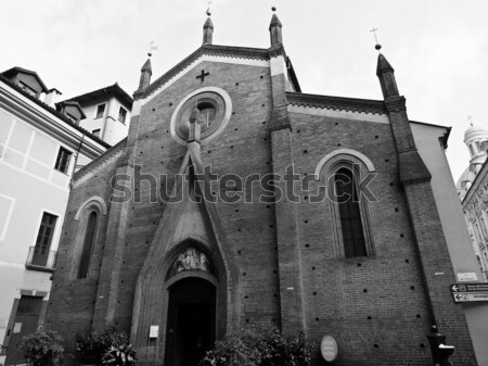 Chiesa torino Italia architettura bianco Europa Foto d'archivio © claudiodivizia