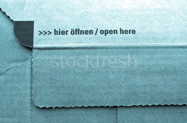 Packet parcel Stock photo © claudiodivizia