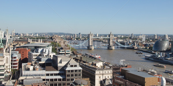 塔橋 倫敦 河 泰晤士 水 歐洲 商業照片 © claudiodivizia