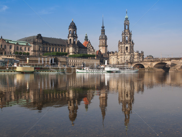 Дрезден собора святой Германия Сток-фото © claudiodivizia