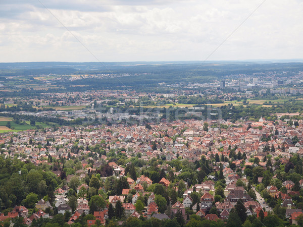 Alemanha ver cidade linha do horizonte panorama torre Foto stock © claudiodivizia