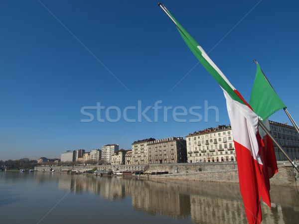 River Po, Turin Stock photo © claudiodivizia