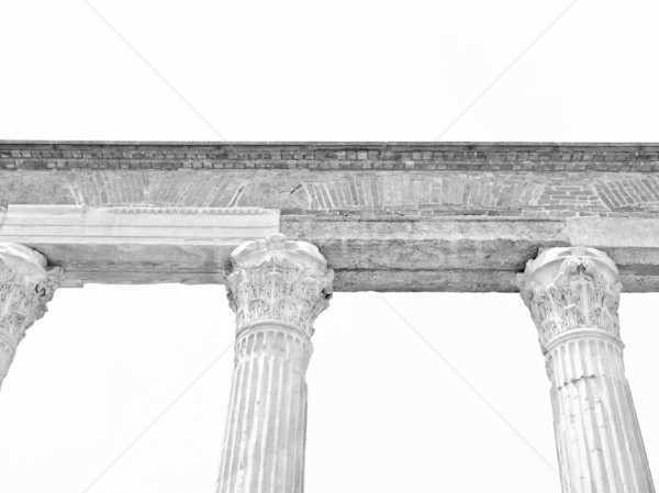 Stock photo: Colonne di San Lorenzo, Milan