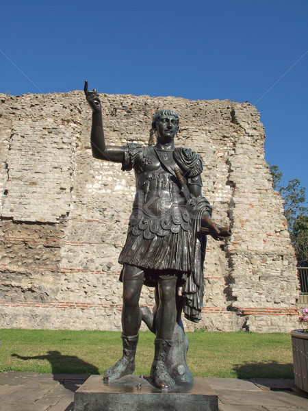 Emperor Trajan Statue Stock photo © claudiodivizia
